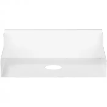 InLine Slatwall Shelf small white 180mm x 120mm x 55mm
