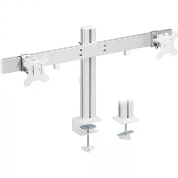 InLine Aliumininis monitorių stovas ant stalo 2 monitoriams iki 32 colių, 8 kg