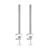 InLine 23181B Aliuminio montavimo kolona 43 mm balta, 2 vnt.