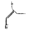 InLine 23174A stalinis laikiklis su dujine spyruokle, reguliuojamas aukštis iki 81 cm, 17–32 colių, 9 kg
