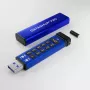 USB atmintukas iStorage datAshur Pro USB3 256GB su AES 256 bitų aparatine šifravimo sistema