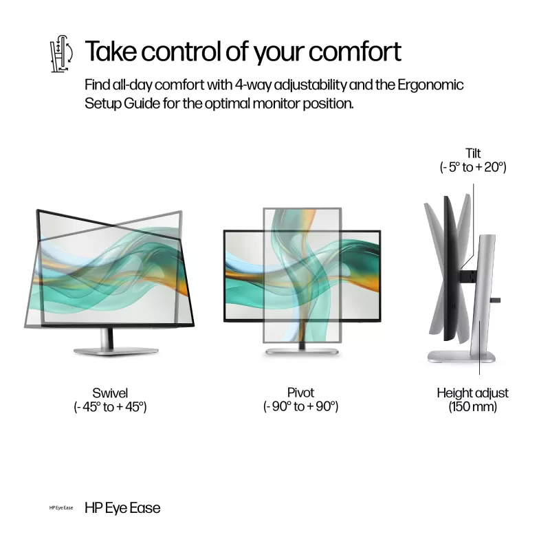 HP Series 5 Pro 27 colio QHD USB-C monitorius - 527pu