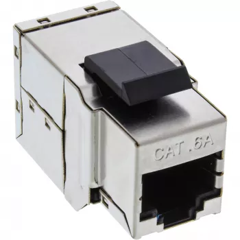 InLine RJ45 Keystone modulis moteriškas į moterišką SNAP-In Cat.6A STP