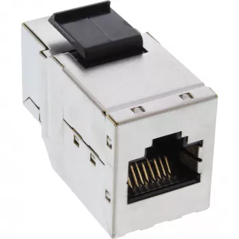 InLine RJ45 Keystone modulis moteriškas į moterišką SNAP-In Cat.6A STP