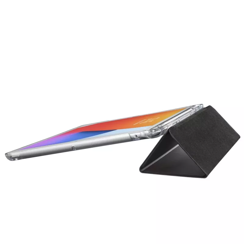Hama Fold Clear 25,9 cm (10,2 colio) Apsauginis dėklas su atverčiamu dangteliu Juodas, Skaidrus