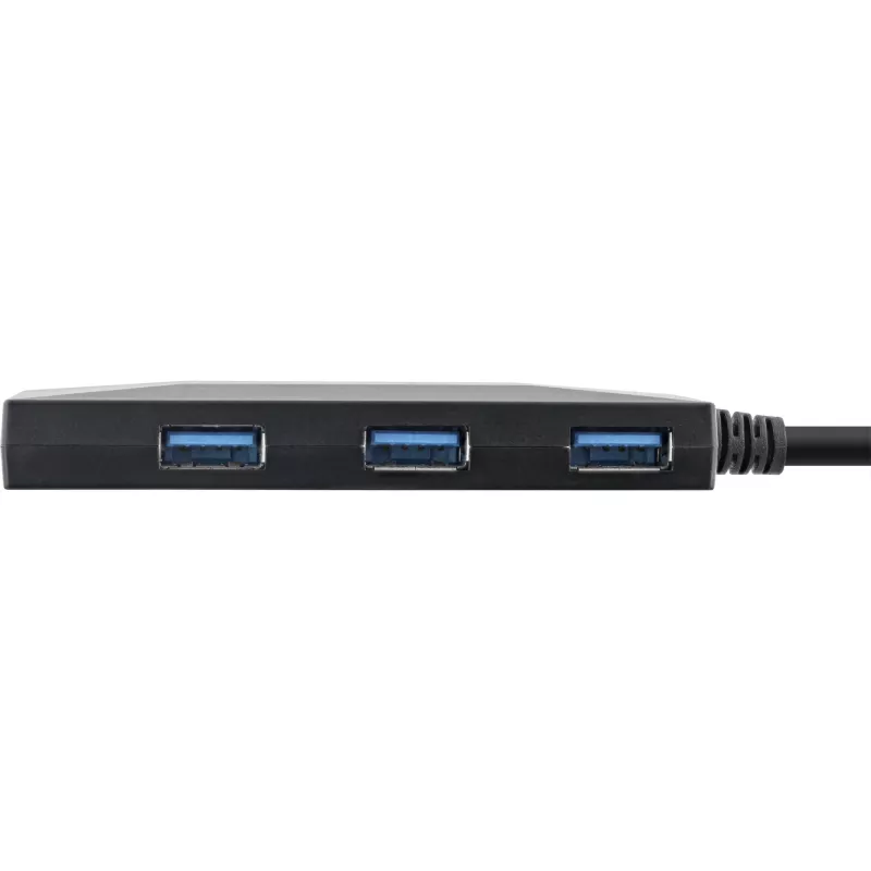 InLine USB 3.2 Gen.1 šakotuvas, USB-C į 2x USB-C ir 3x USB-A, be maitinimo šaltinio