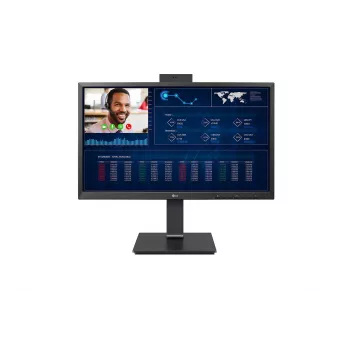 LG 24CQ651I-6P All-in-One plonasis klientas / darbo stotis Intel® Celeron® J4105 61 cm (24 colių) 1920 x 1080 pikselių Full HD IPS 4 GB DDR4 16 GB HDD Wi-Fi 4 (802.11n) Baltas