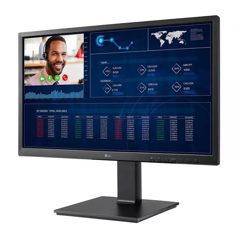 LG 24CQ651I-6P plonasis klientas: 23,8 colio 1920 x 1080, Pentium N6005, 8 GB / 16 GB eMMC