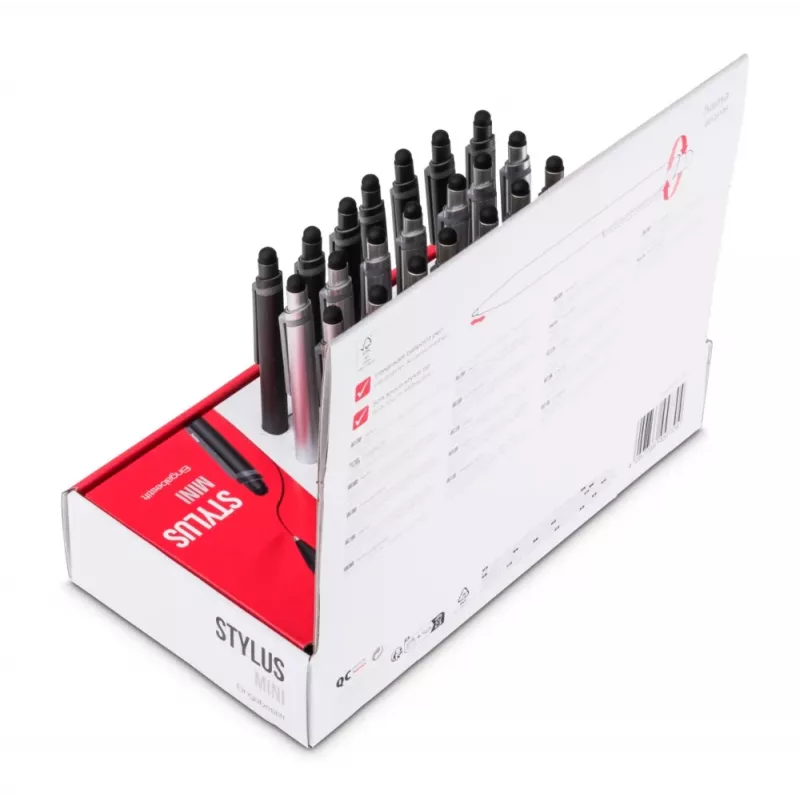 Hama Mini rašiklis planšetei, 2-in-1, antracitas, pilka, rožinis auksas, sidabrinė