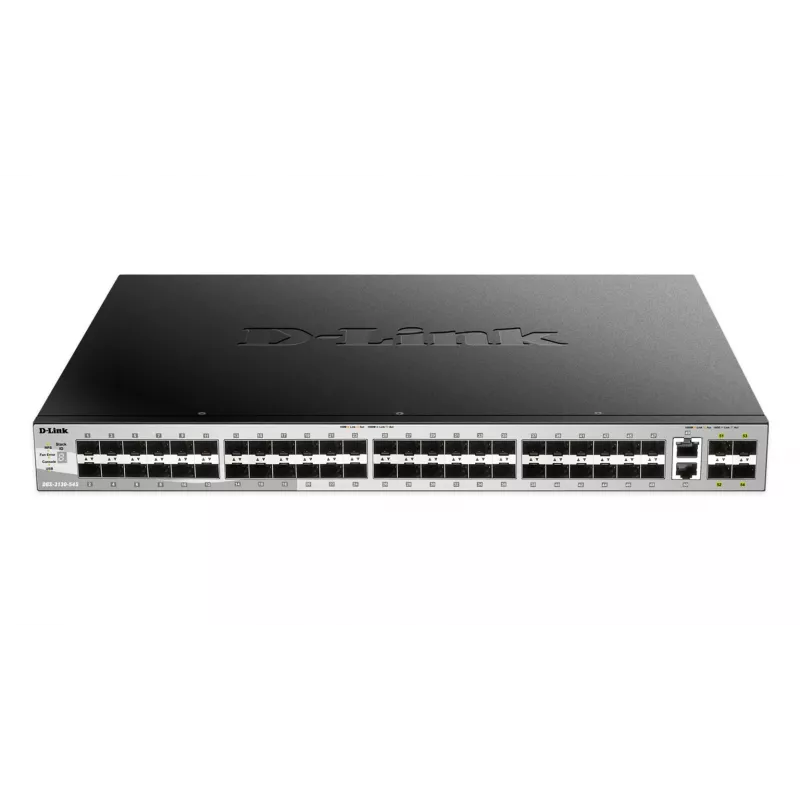 D-Link DGS-3130-54S valdomas L3 jungiklis, juodas, pilkas