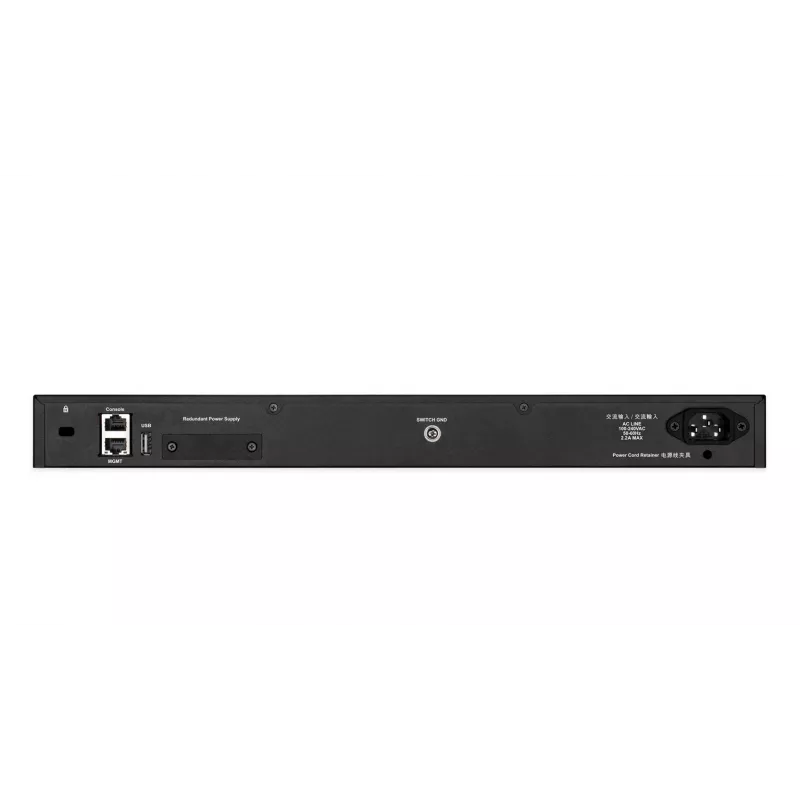 D-Link DGS-3130-54S valdomas L3 jungiklis, juodas, pilkas