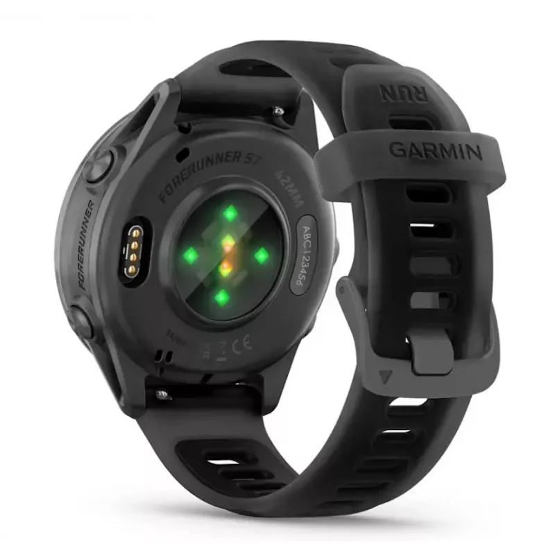 Išmanusis laikrodis GARMIN Forerunner 570 42 mm AMOLED 1,2 colio 390×390 jutiklinis ekranas Wi‑Fi GPS juodas