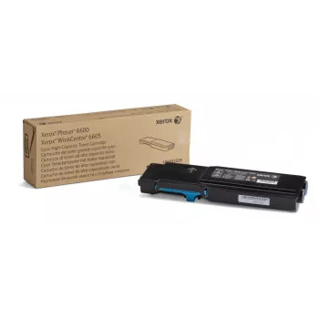 Xerox Genuine Phaser™ 6600, WorkCentre™ 6605 Ciano tonero kasetė