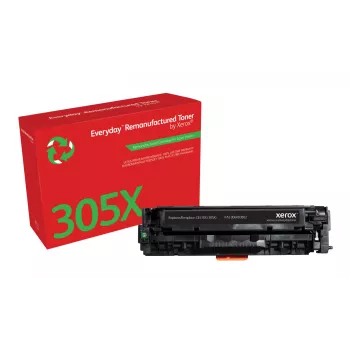 Xerox Everyday™ juodas perdirbtas toneris, suderinamas su HP 305X (CE410X), didelės talpos