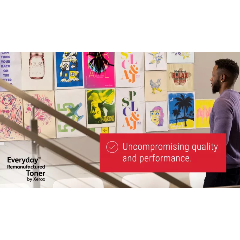 „Everyday™“ perdirbtas „Xerox“ dažų kasetė, suderinama su Samsung CLT-M506L, didelės talpos