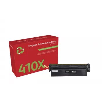 „Everyday™“ juodas perdirbtas dažų kasetė, Xerox, suderinama su HP 410X (CF410X), didelės talpos