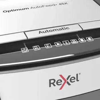 Rexel Optimum AutoFeed 45X automatinis skersinis popieriaus smulkintuvas, P4