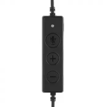 Ausinės su mikrofonu MediaRange MROS304, USB, laidinės