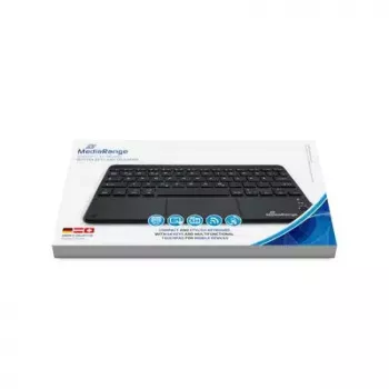 Belaidė Bluetooth klaviatūra MediaRange MROS130, 60 %, QWERTZ, juoda