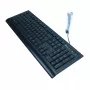 Klaviatūra MediaRange MROS101 Office USB QWERTZ vokiška juoda