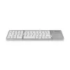 Klaviatūra MediaRange MROS133 Office Bluetooth QWERTZ vokiška šveicariška sidabrinė