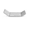 Klaviatūra MediaRange MROS133 Office Bluetooth QWERTZ vokiška šveicariška sidabrinė