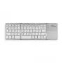 Klaviatūra MediaRange MROS133 Office Bluetooth QWERTZ vokiška šveicariška sidabrinė