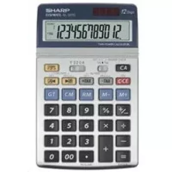 Skaičiuotuvas stalinis finansinis Sharp EL-337C