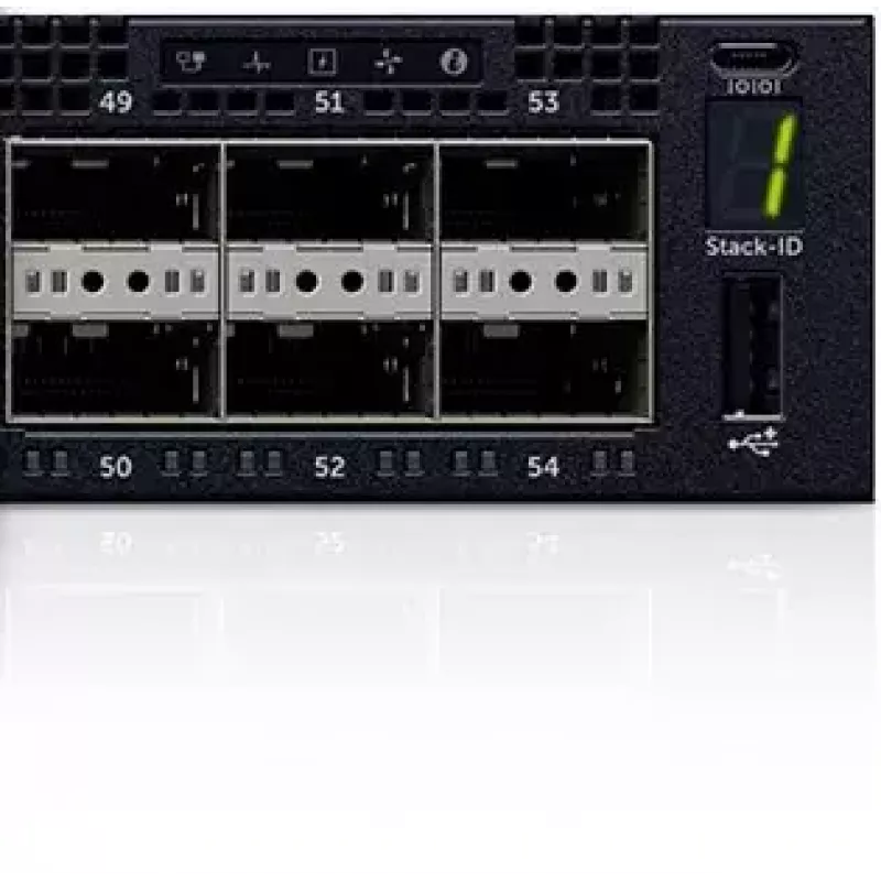 Valdomas jungiklis DELL S-Series S4148F-ON L2/L3 1U juodas USB 2.0