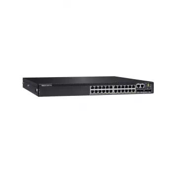 DELL N2224PX-ON valdomas L3 2.5G Ethernet (100/1000/2500) Power over Ethernet (PoE) 1U juodas