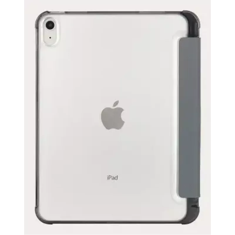 Dėklas Folio Tucano Satin iPad 10,9 colio 2022 pilkas permatomas
