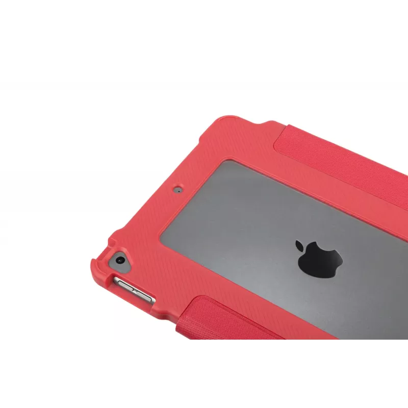 Folio buferinis dėklas TUCANO ALUNNO, skirtas Apple iPad 10,9 colio (7–10 kartos) – tvirtas, raudonas, 370 g