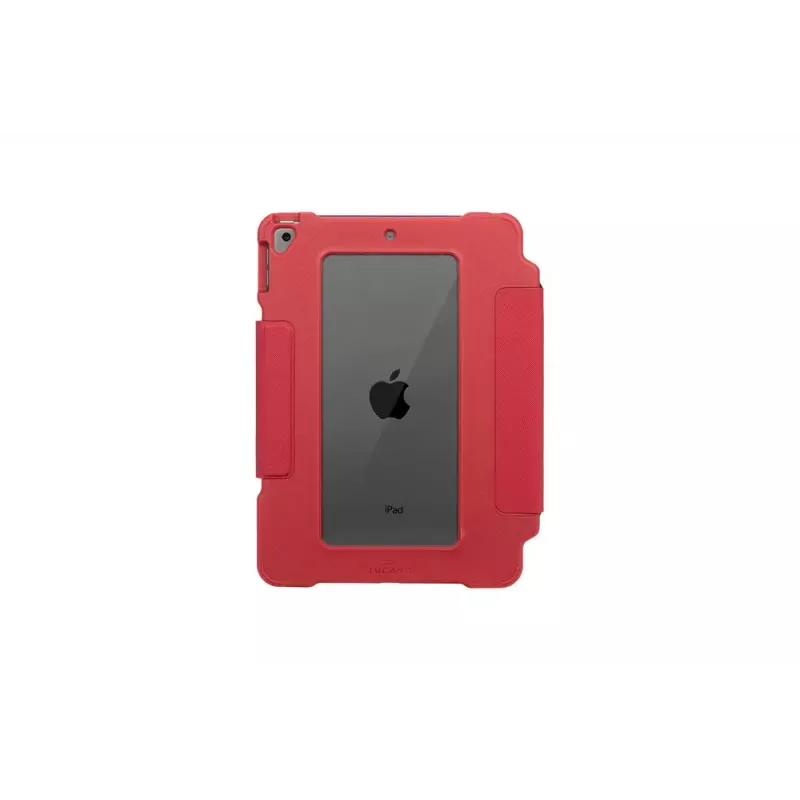 Folio buferinis dėklas TUCANO ALUNNO, skirtas Apple iPad 10,9 colio (7–10 kartos) – tvirtas, raudonas, 370 g