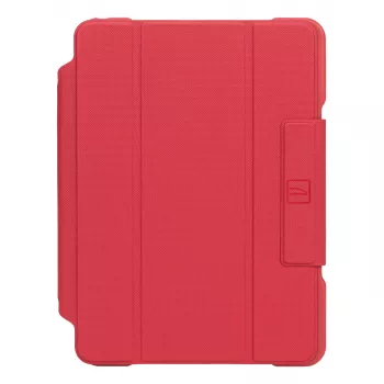 Folio buferinis dėklas TUCANO ALUNNO, skirtas Apple iPad 10,9 colio (7–10 kartos) – tvirtas, raudonas, 370 g