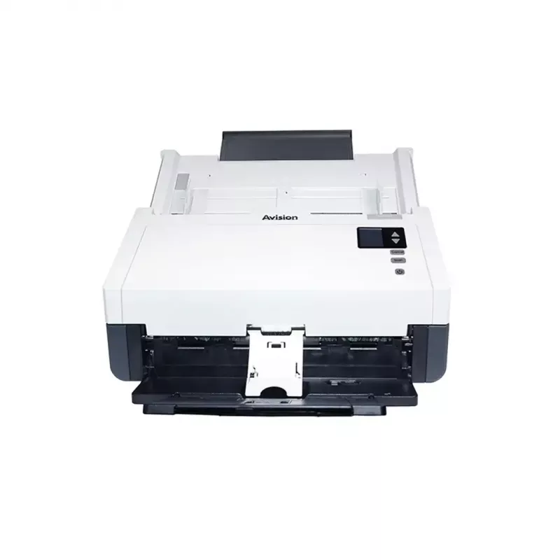 ADF skaitytuvas Avision AD345GN – A4, 1200 x 1200 DPI, dvipusis, 100 lapų ADF, CIS, baltas