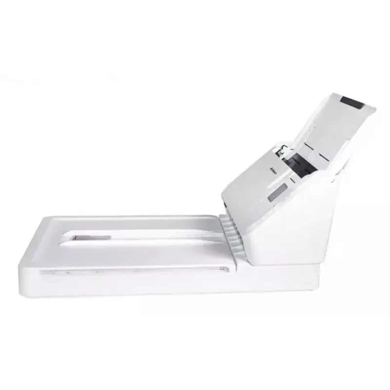 Avision AD340GFN plokščiasis ir ADF skaitytuvas, 1200 x 1200 DPI, A4, 50 lapų ADF, dvipusis, baltas