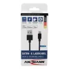 Lightning laidas Ansmann 1700-0078 1,2 m juodas