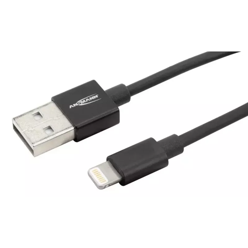 Lightning laidas Ansmann 1700-0078 1,2 m juodas