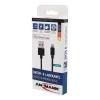Lightning laidas Ansmann 1700-0078 1,2 m juodas