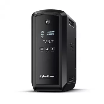 Nepertraukiamo maitinimo šaltinis CyberPower CP550EPFCLCD, linijinis-interaktyvus, 0.55 kVA, 350 W, 6 AC lizdai