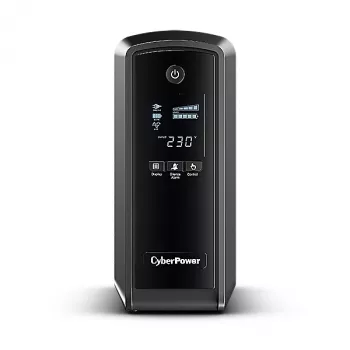 Nepertraukiamo maitinimo šaltinis CyberPower CP550EPFCLCD, linijinis-interaktyvus, 0.55 kVA, 350 W, 6 AC lizdai