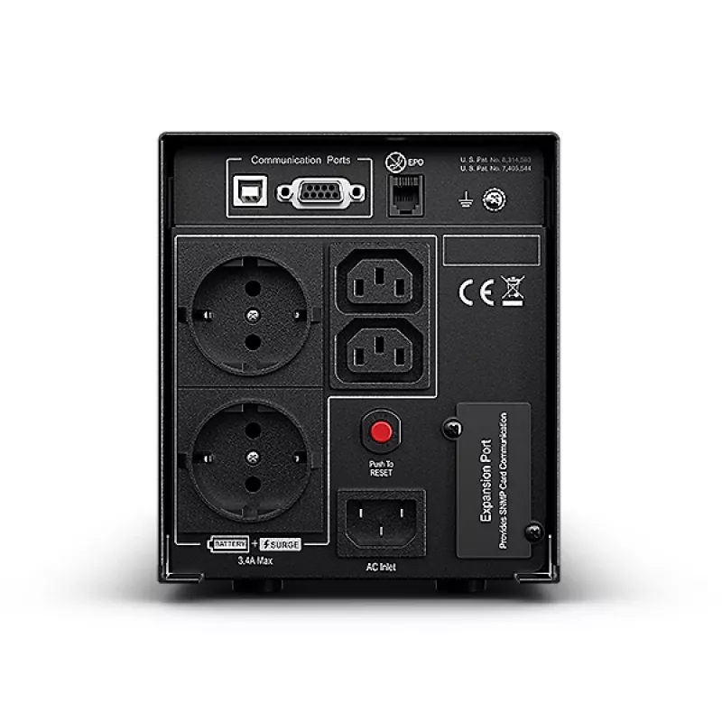 Nepertraukiamo maitinimo šaltinis CyberPower PR750ELCDGR linijinis interaktyvus 0.75 kVA 675 W 4 AC lizdai