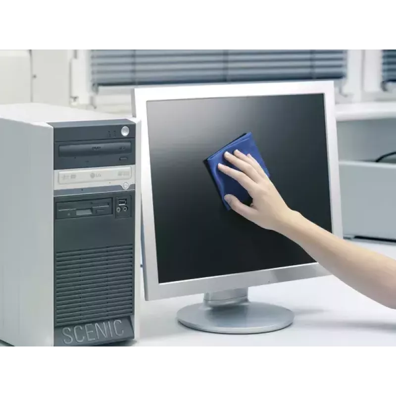 Mikropluošto šluostė Durable TECHCLEAN Blue