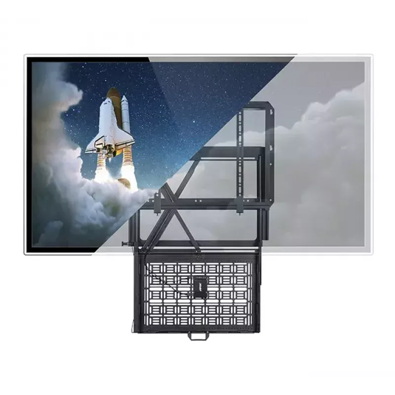 B-Tech plokščiaekranė sieninė laikiklio sistema BT7885/B VESA 600x400 70 kg