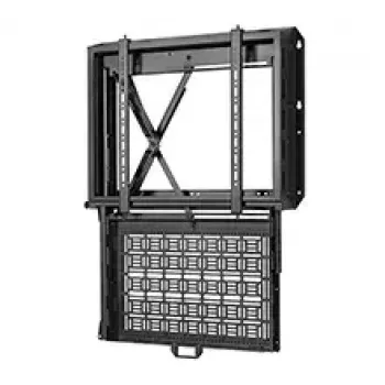 B-Tech plokščiaekranė sieninė laikiklio sistema BT7885/B VESA 600x400 70 kg