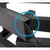 B-Tech Heavy Duty Twin Cantilever Arm sieninis laikiklis plokščiaekraniams televizoriams VESA 800 x 600, maks. 125 kg