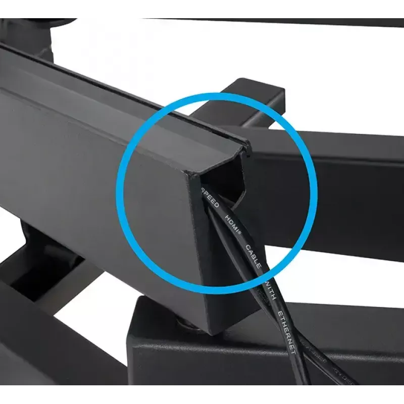 B-Tech Heavy Duty Twin Cantilever Arm sieninis laikiklis plokščiaekraniams televizoriams VESA 800 x 600, maks. 125 kg