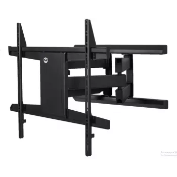 B-Tech Heavy Duty Twin Cantilever Arm sieninis laikiklis plokščiaekraniams televizoriams VESA 800 x 600, maks. 125 kg