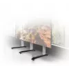 Prie grindų tvirtinamas stovas B-Tech BT8380 juodas metalinis pagrindas 86 mm plotis 950 mm gylis