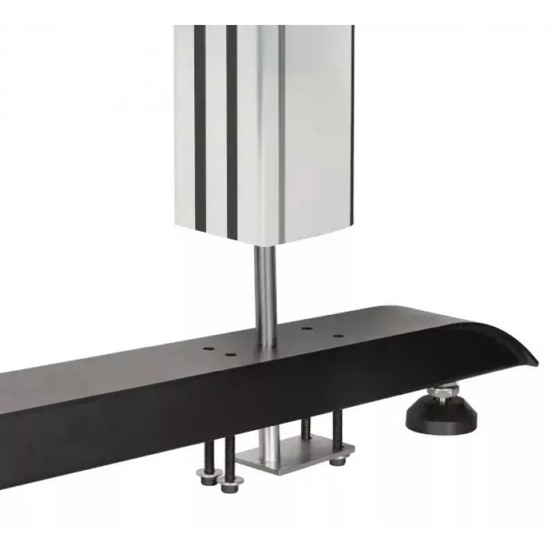 Prie grindų tvirtinamas stovas B-Tech BT8380 juodas metalinis pagrindas 86 mm plotis 950 mm gylis